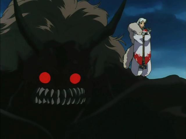 Otaku Gallery  / Anime e Manga / Inu-Yasha / Screen Shots / Episodi / 005 - Sesshomaru, il glaciale principe dei demoni / 159.jpg